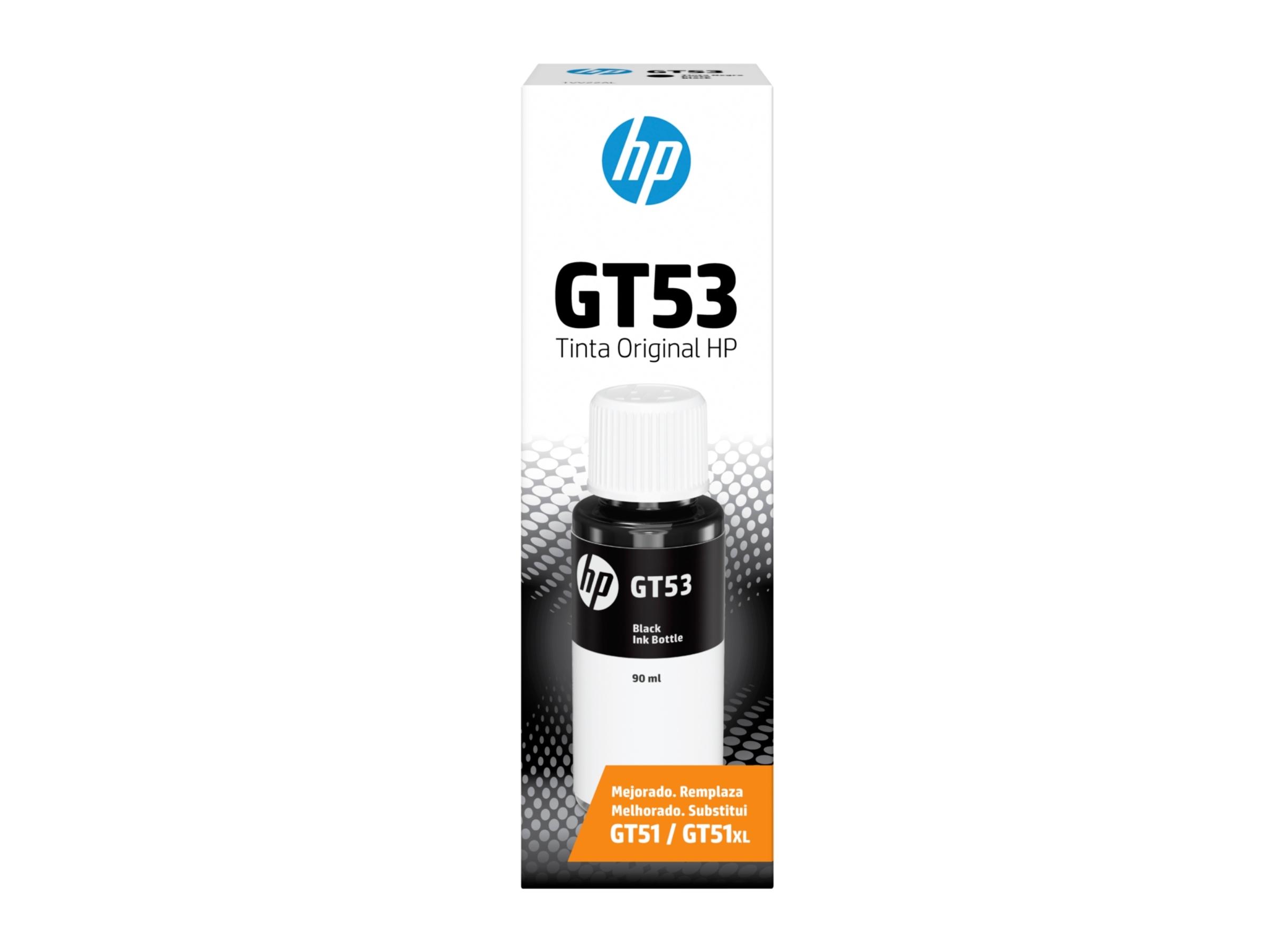 BOTELLA DE TINTA HP GT53 BLACK (1VV22AL) 90ML